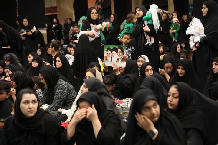 تصاویر/ مراسم شیرخوارگان حسینی در مصلی ارومیه