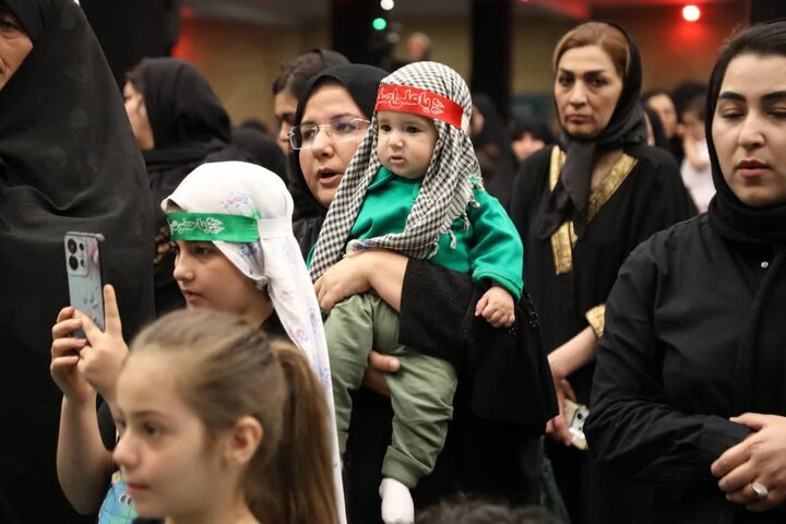 تصاویر/ مراسم شیرخوارگان حسینی در مصلی ارومیه
