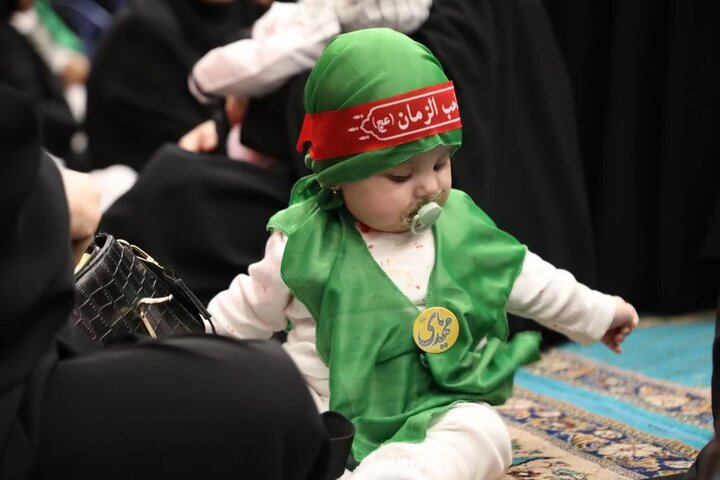 تصاویر/ مراسم شیرخوارگان حسینی در مصلی ارومیه