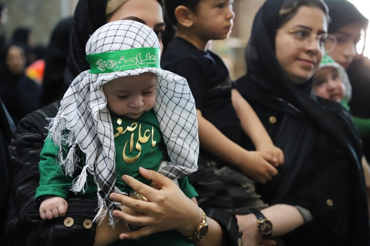 تصلویر / مراسم شیرخوارگان حسینی در امامزاده سید حمزه در تبریز