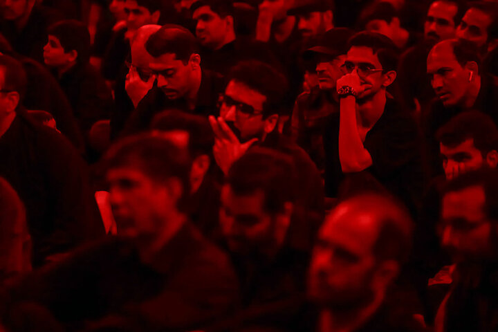 تصاویر/ شب چهارم محرم هیئت ضد صهیونیستی انصارولایت دارالعباده یزد