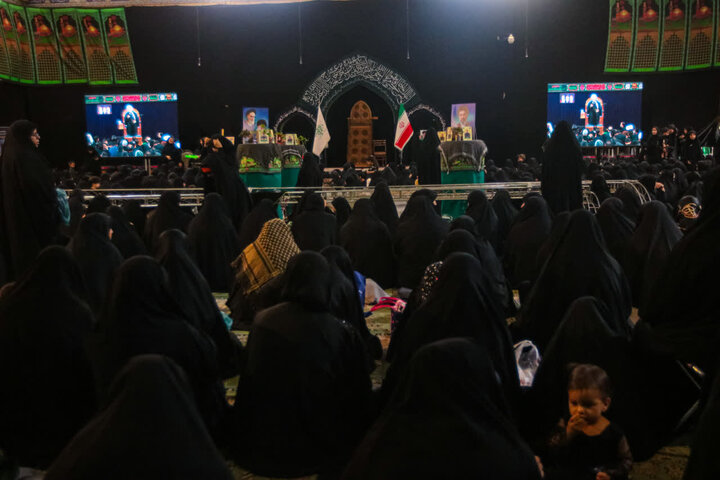 تصاویر/ شب چهارم محرم هیئت ضد صهیونیستی انصارولایت دارالعباده یزد