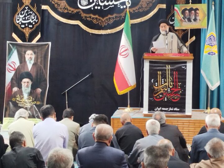 تصاویر/ اقامه نماز جمعه در شهرستان ایوان
