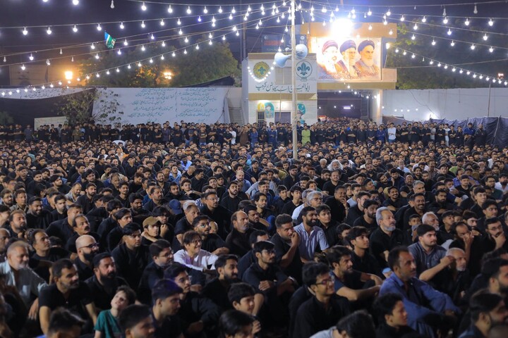 تصاویر/ مسجد و امام بارگاہ المحسن کراچی میں دوسری مجلسِ عزاء، عشقِ اہلِ بیتؑ سے سرشار عزاداروں کی بھرپور شرکت