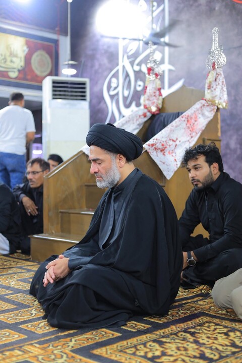 تصاویر/ مسجد و امام بارگاہ المحسن کراچی میں دوسری مجلسِ عزاء، عشقِ اہلِ بیتؑ سے سرشار عزاداروں کی بھرپور شرکت