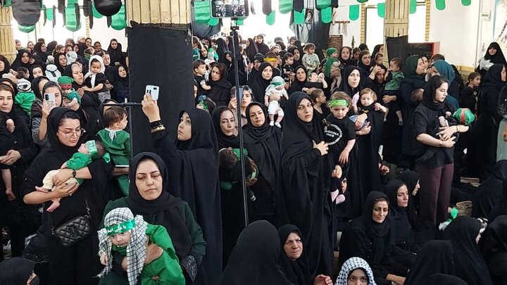 تصاویر/همایش شیرخواران حسینی در بیجار برگزار شد