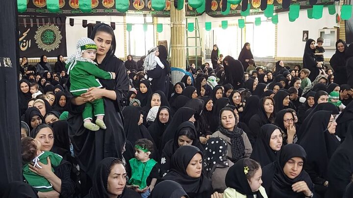 تصاویر/همایش شیرخواران حسینی در بیجار برگزار شد