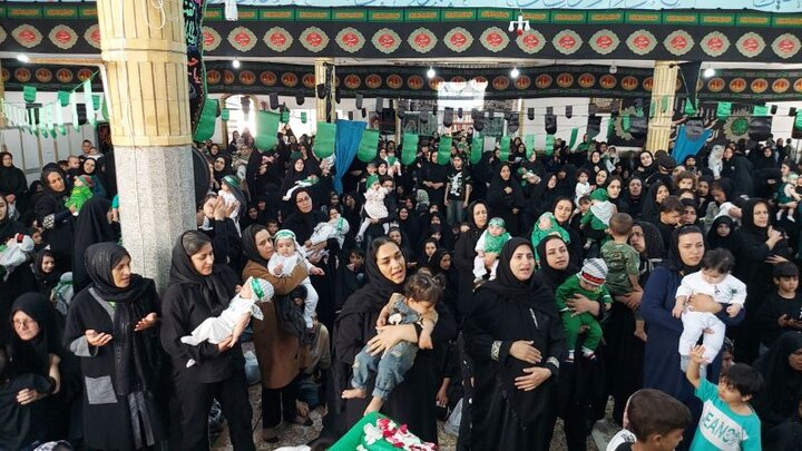 تصاویر/همایش شیرخواران حسینی در بیجار برگزار شد