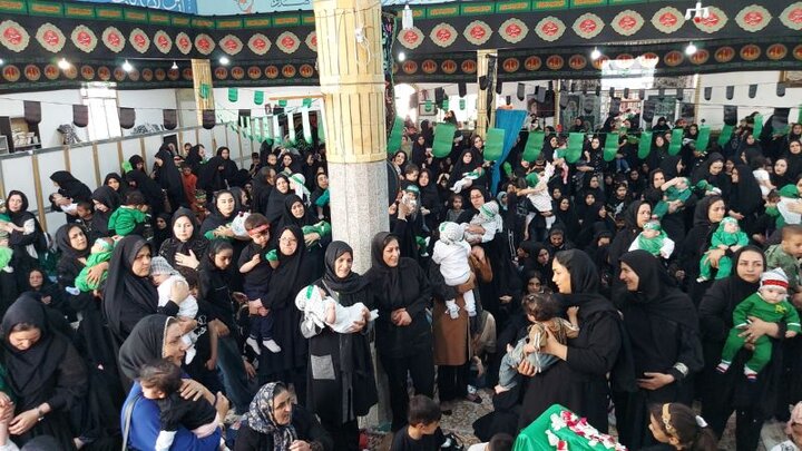 تصاویر/همایش شیرخواران حسینی در بیجار برگزار شد