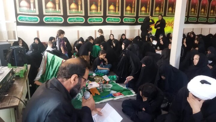 تصاویر/همایش شیرخوارگان حسینی در بخش ماژین