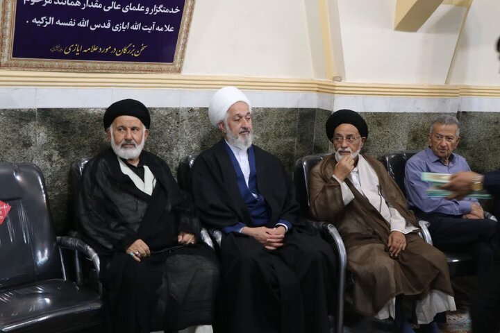 تصاویر/ حضور نماینده ولی فقیه در بیست و پنجمین سالگرد آیت الله ایازی (ره)