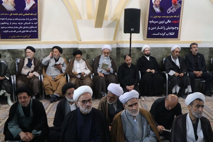 تصاویر/ حضور نماینده ولی فقیه در بیست و پنجمین سالگرد آیت الله ایازی (ره)