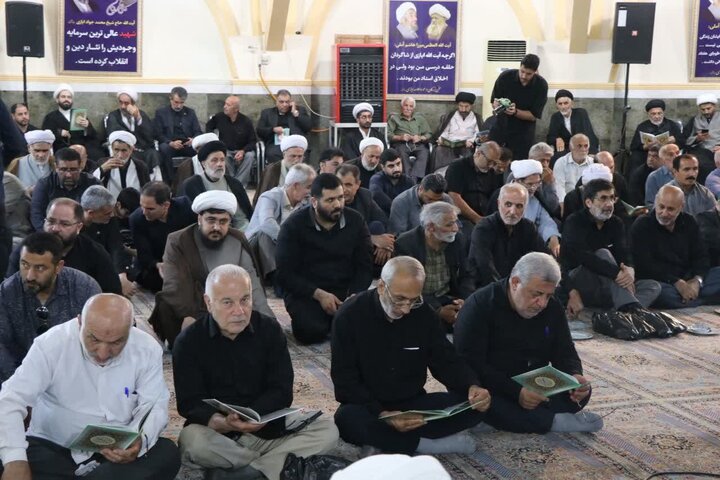 تصاویر/ حضور نماینده ولی فقیه در بیست و پنجمین سالگرد آیت الله ایازی (ره)