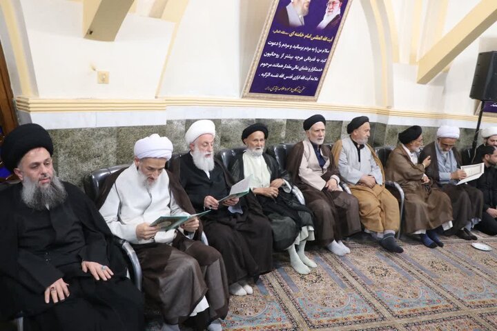 تصاویر/ حضور نماینده ولی فقیه در بیست و پنجمین سالگرد آیت الله ایازی (ره)