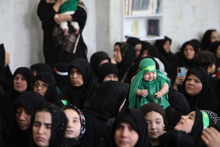 تصاویر/ همایش بزرگ شیرخوارگان حسینی(ع)در امامزادگان ابراهیم و محمد(ع)قم