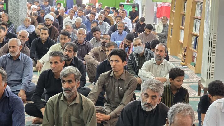 تصاویر/ اقامه نمازجمعه شهر ریگان
