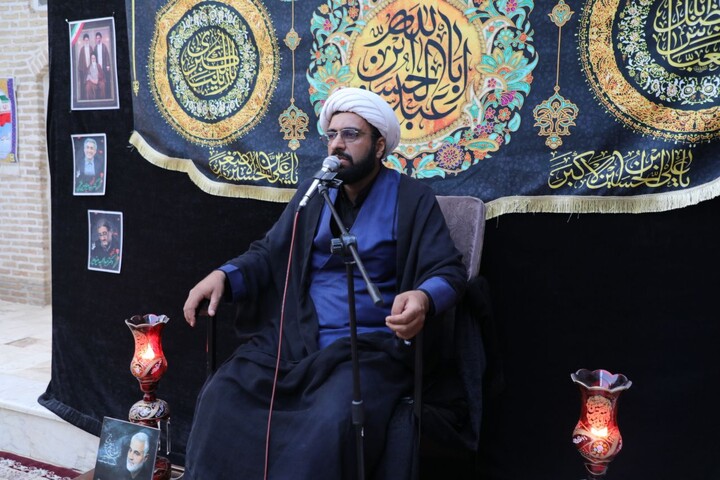 تصاویر/ چهارمین روز از مجلس عزاداری محرم حوزه علمیه استان یزد برگزار شد