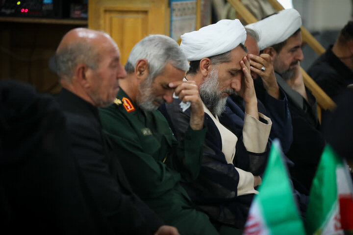 تصاویر / یادواره شهدای ۶۸ شهید دهستان چوقور،با حضور امام جمعه قزوین