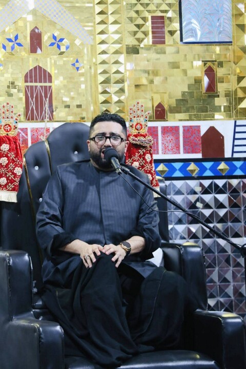 تصاویر/ ملیر کراچی میں دو محرم الحرام کی مجلسِ عزا کا انعقاد، عزادارانِ امام حسینؑ کے غم و اندوہ سے فضا سوگوار