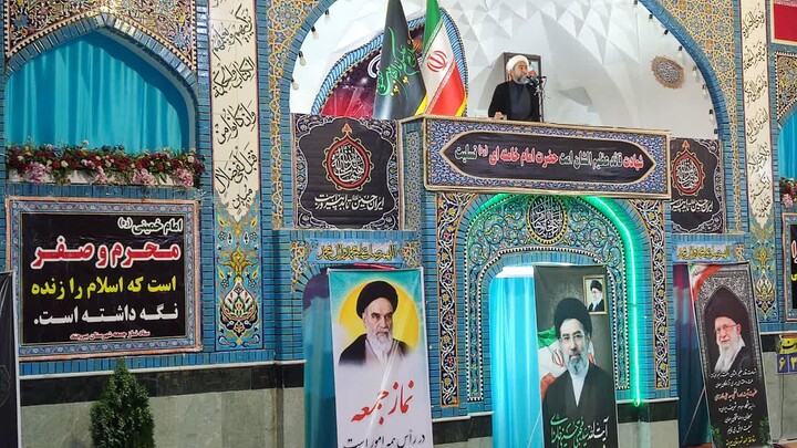 تصاویر| نماز جمعه عبادی سیاسی بیرجند
