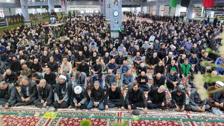 تصاویر| نماز جمعه عبادی سیاسی بیرجند
