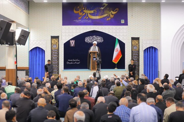 تصاویر/ نماز عبادی سیاسی جمعه در ساوجبلاغ