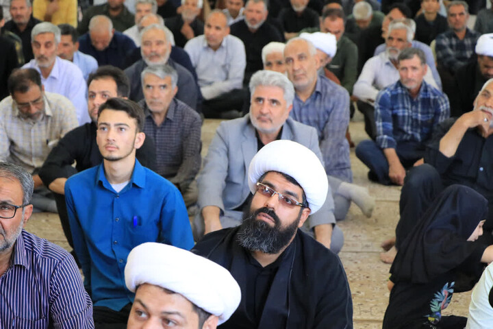 تصاویر| مراسم عبادی سیاسی نماز جمعه قاین