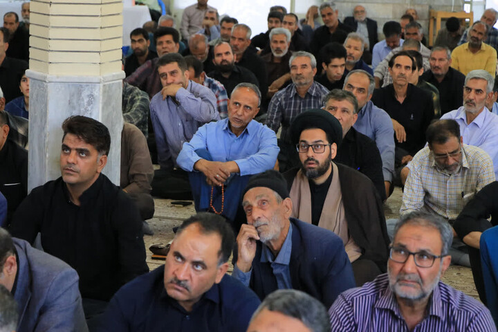 تصاویر| مراسم عبادی سیاسی نماز جمعه قاین