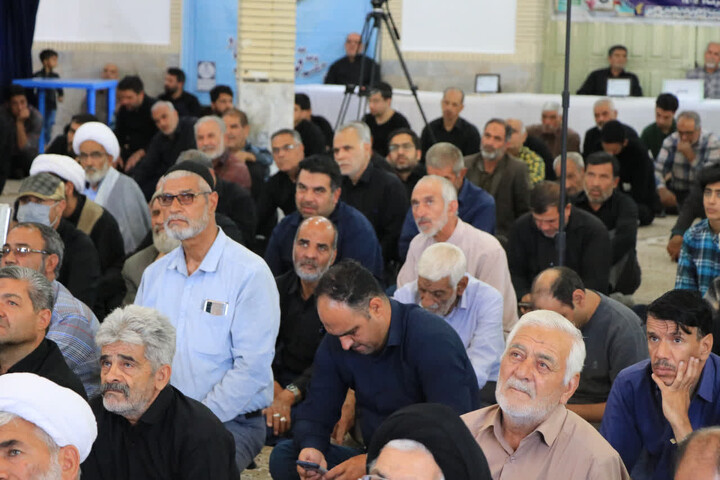 تصاویر| مراسم عبادی سیاسی نماز جمعه قاین