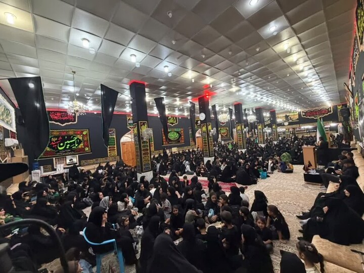 تصاویر/ مراسم شیرخوارگان حسینی در شهر بندرریگ