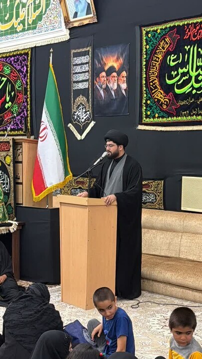 تصاویر/ مراسم شیرخوارگان حسینی در شهر بندرریگ