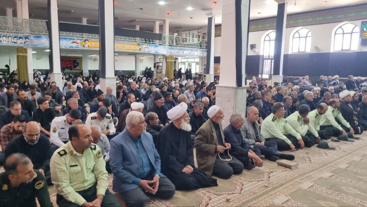 تصاویر| نماز جمعه سیاسی عبادی سربیشه