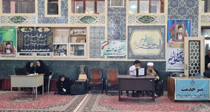 تصاویر| نماز جمعه سیاسی عبادی سربیشه