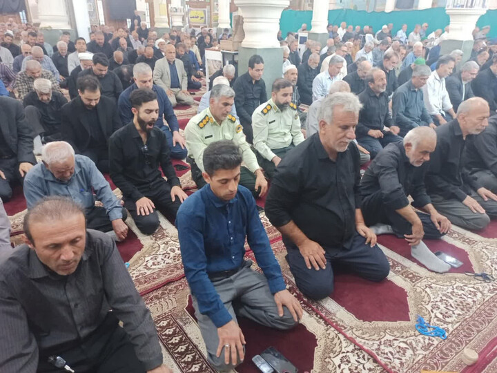 نماز جمعه برازجان به روایت تصویر