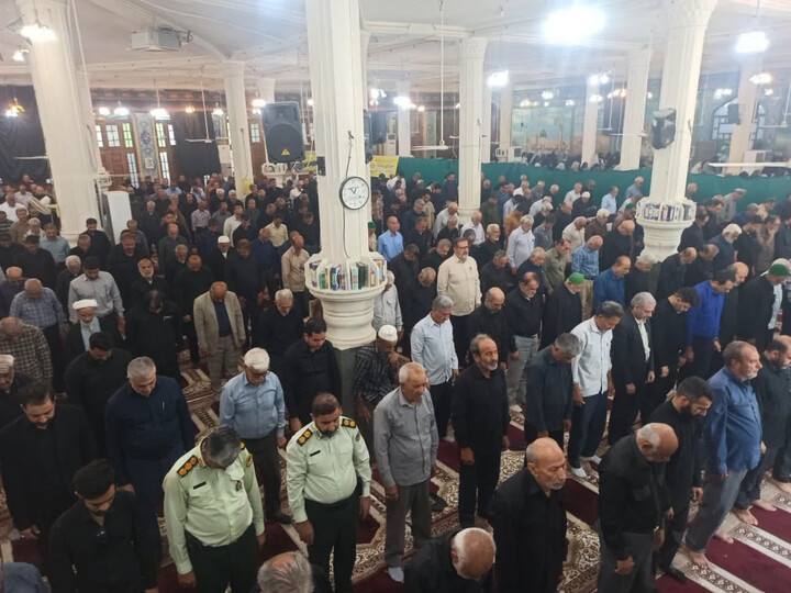 نماز جمعه برازجان به روایت تصویر