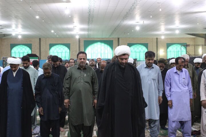 تصاویر/ آیین عبادی سیاسی نماز جمعه شهرستان دلگان