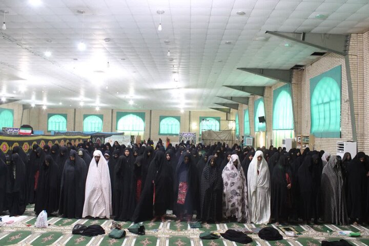 تصاویر/ آیین عبادی سیاسی نماز جمعه شهرستان دلگان