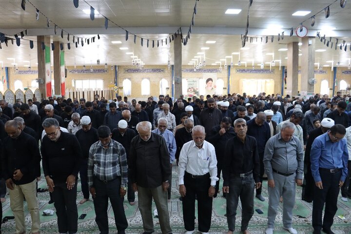 نمازجمعه بندر دیّر به روایت تصویر