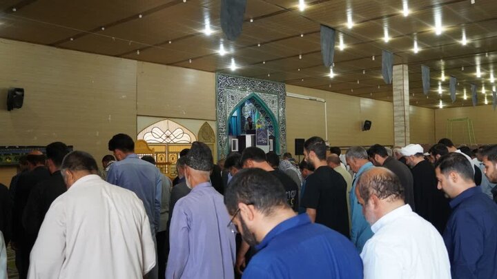 تصاویر/ آیین عبادی سیاسی نماز جمعه شهرستان زهک