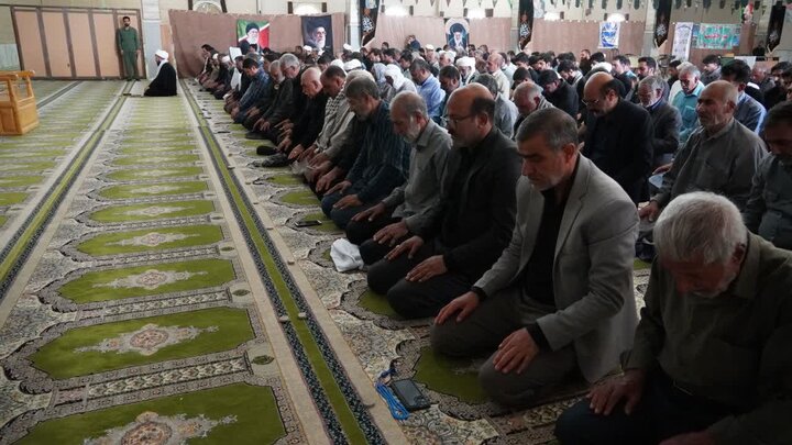 تصاویر/ آیین عبادی سیاسی نماز جمعه شهرستان زهک