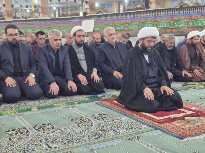 تصاویر/ اقامه نماز دشمن شکن و عبادی سیاسی جمعه در پاکدشت