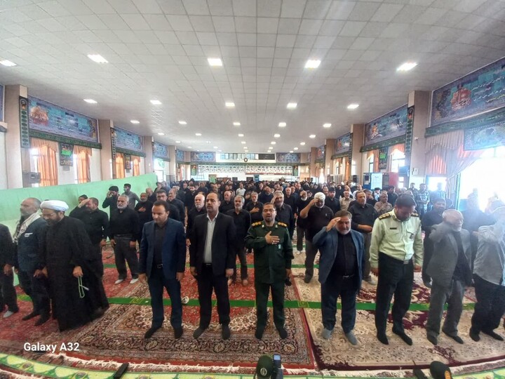تصاویر| نماز جمعه عبادی سیاسی خوسف
