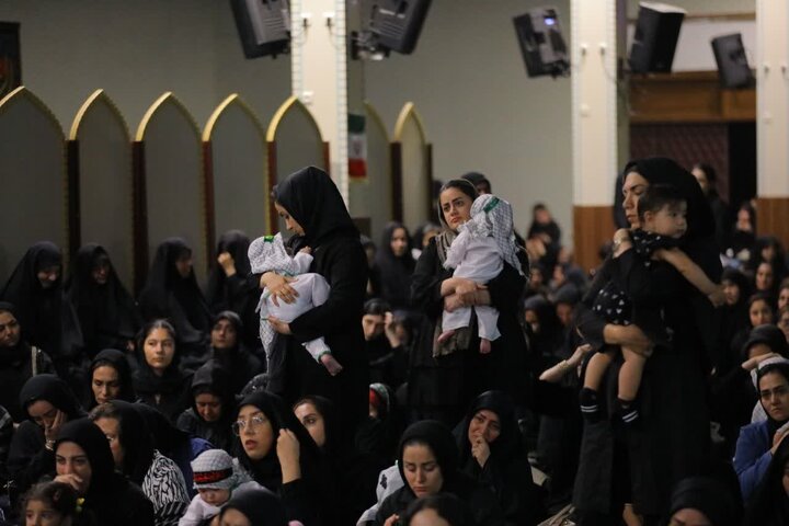 تصاویر/ مراسم شیرخوارگان حسینی در ساوجبلاغ