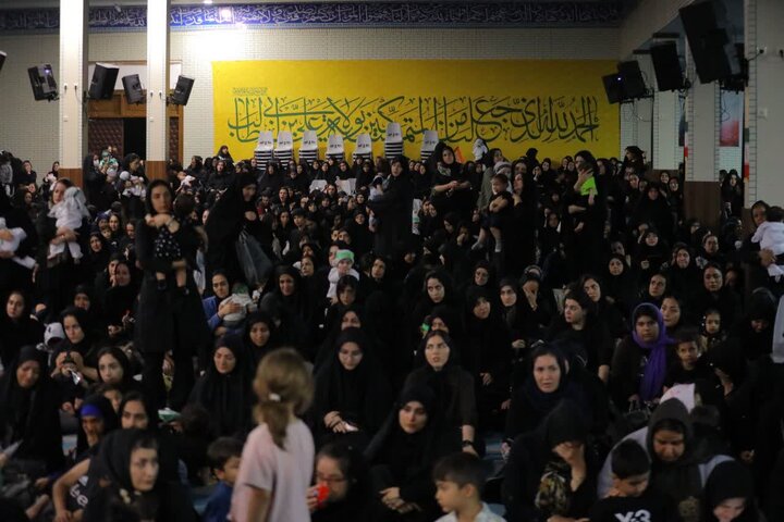 تصاویر/ مراسم شیرخوارگان حسینی در ساوجبلاغ