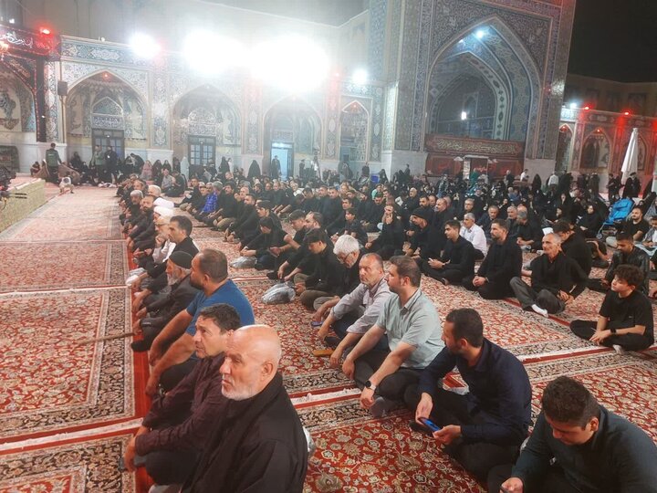 تصاویر / تجلیل از پیر غلامان قزوین توسط امام جمعه شهر اقبالیه قزوین
