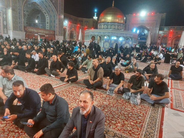 تصاویر / تجلیل از پیر غلامان قزوین توسط امام جمعه شهر اقبالیه قزوین