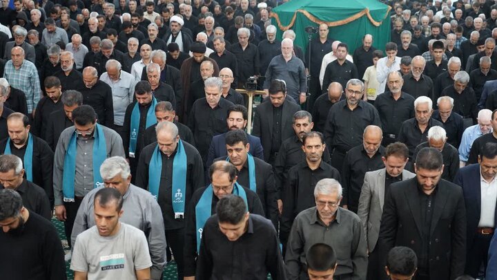 تصاویر/ آیین عبادی سیاسی نماز جمعه خوی