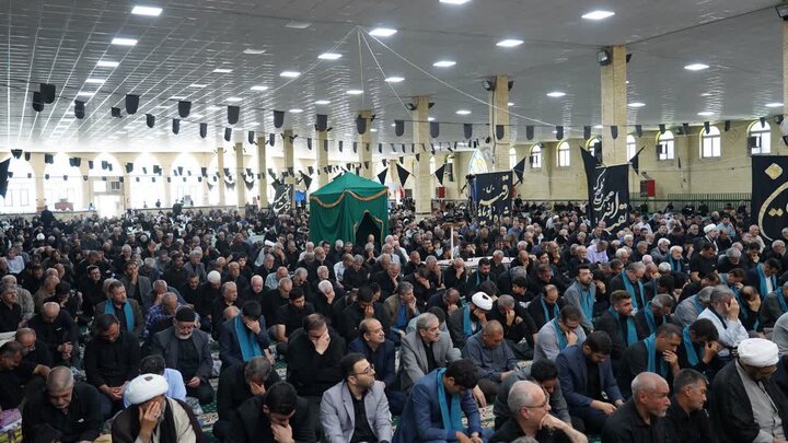 تصاویر/ آیین عبادی سیاسی نماز جمعه خوی