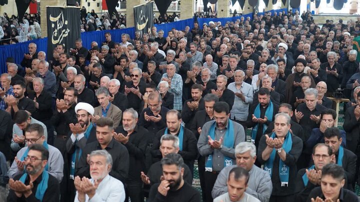 تصاویر/ آیین عبادی سیاسی نماز جمعه خوی