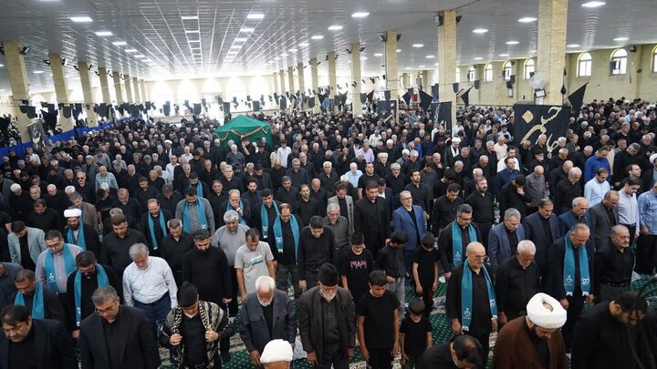 تصاویر/ آیین عبادی سیاسی نماز جمعه خوی